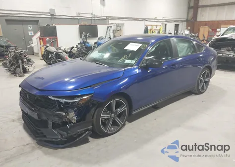 2025 Honda Accord Hybrid Sport z USA, uszkodzony, nr VIN 1HGCY2F51SA014590